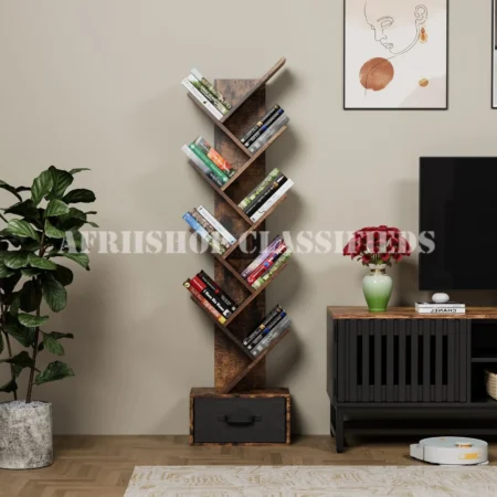 Office Bookshelf; Durable Home Office Bookshelf