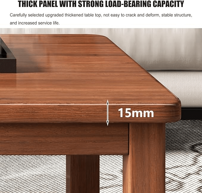 Office Table ; Mahogany Square Office Coffee Table