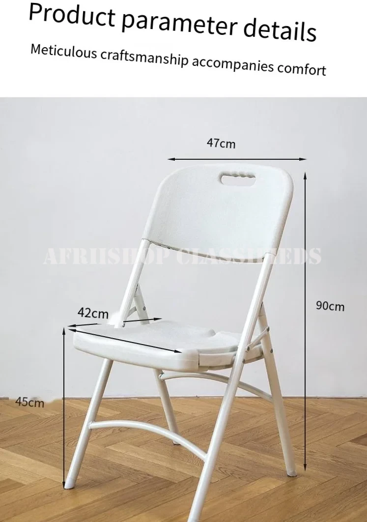 Plastic Chairs; Foldable Stackable Plastic Chair