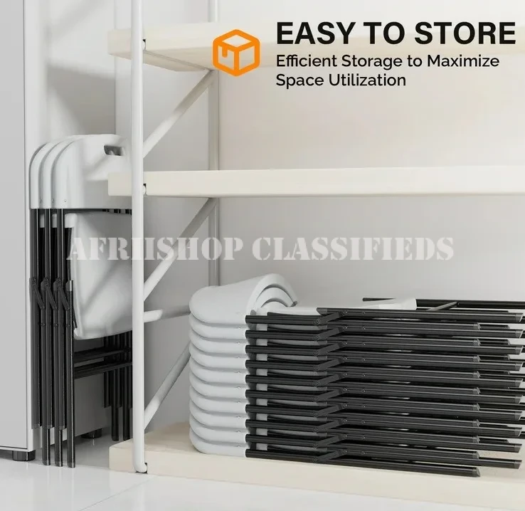 Plastic Chairs; Foldable Stackable Plastic Chair