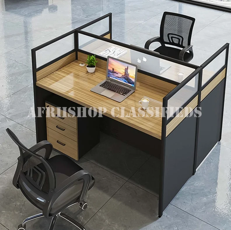 Workstation; Face to Face Office Workstation for Two