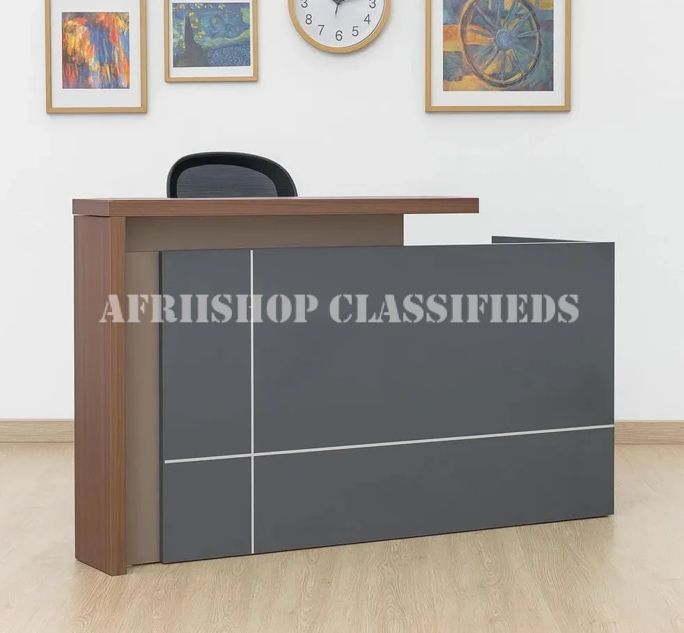 1.6m Modern Office Reception Desk – Stylish Front Desk for Business