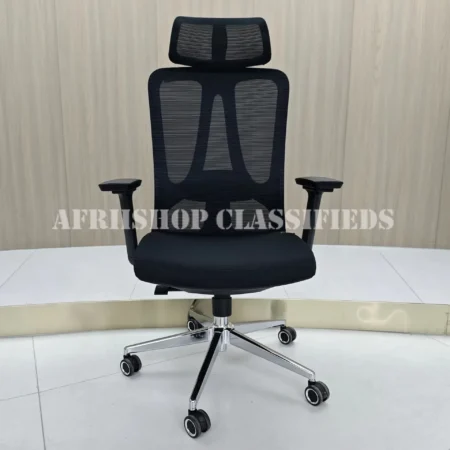 High Back Ergonomic Office Chair – Adjustable Lumbar Support Seat