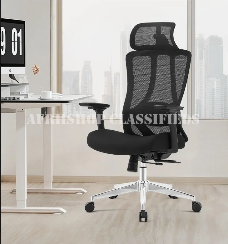 High Back Ergonomic Office Chair – Adjustable Lumbar Support Seat