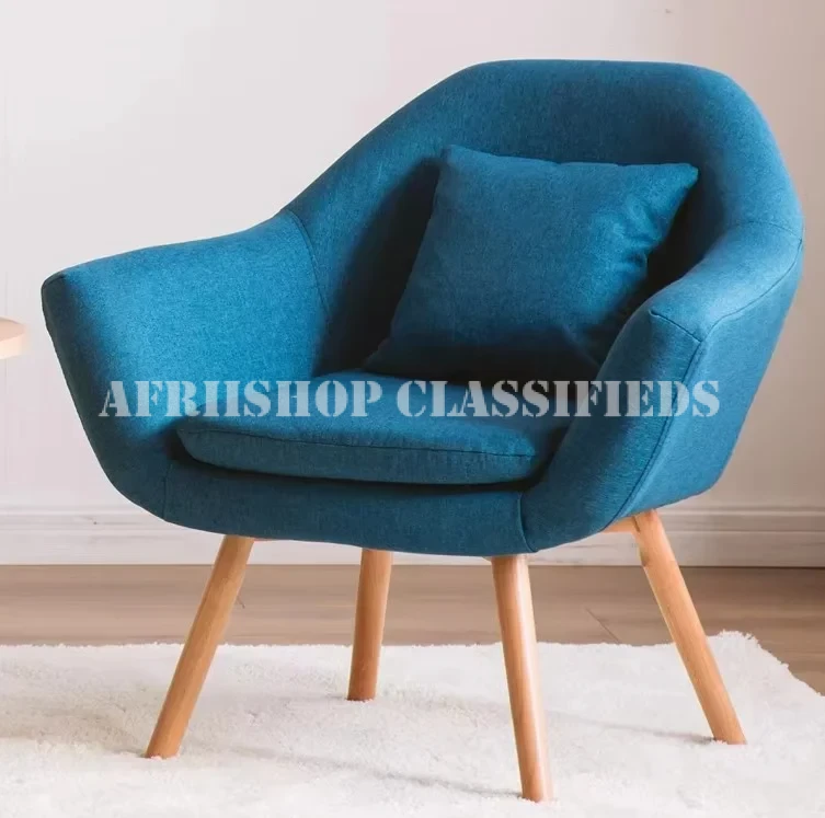 Home Chair; Cozy Fabric Accent Chair for Living Room