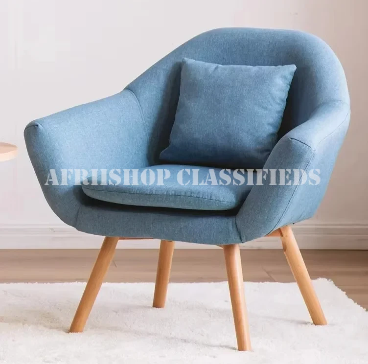 Home Chair; Cozy Fabric Accent Chair for Living Room