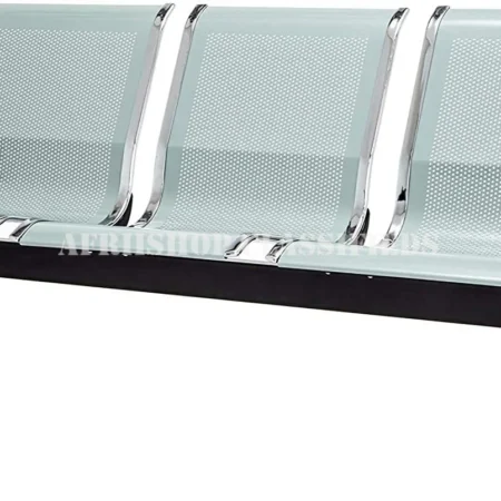 Office Reception Bench;3-Seat Waiting Chair Airport Bench
