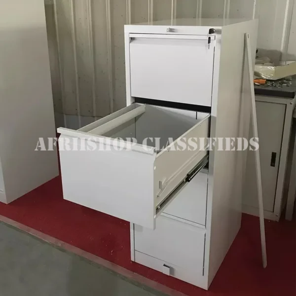 Office Cabinet;4-Drawer Cabinet With Locking Bar