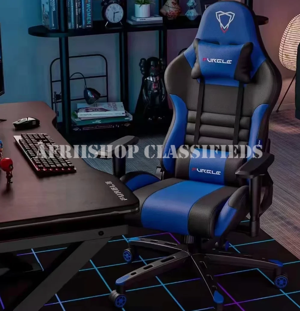 Gaming Chairs; Contemporary High-Back Office Gaming Chair