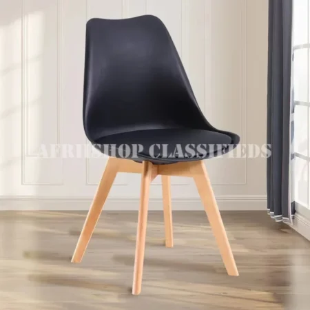 Home Chairs; Dining Plastic Chairs with Cushion