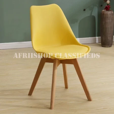 Home Chairs; Dining Plastic Chairs with Cushion