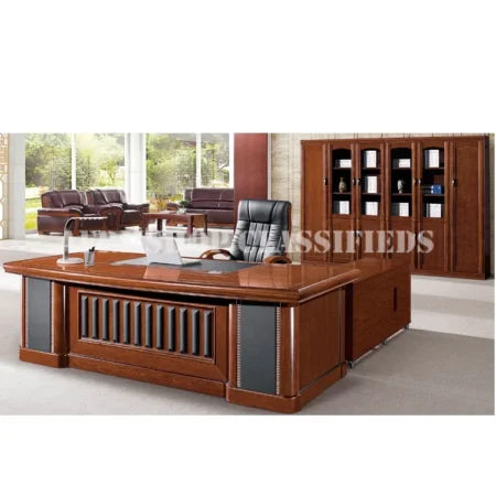 Office Tables; 1.8 Meters Mahogany Office Desk