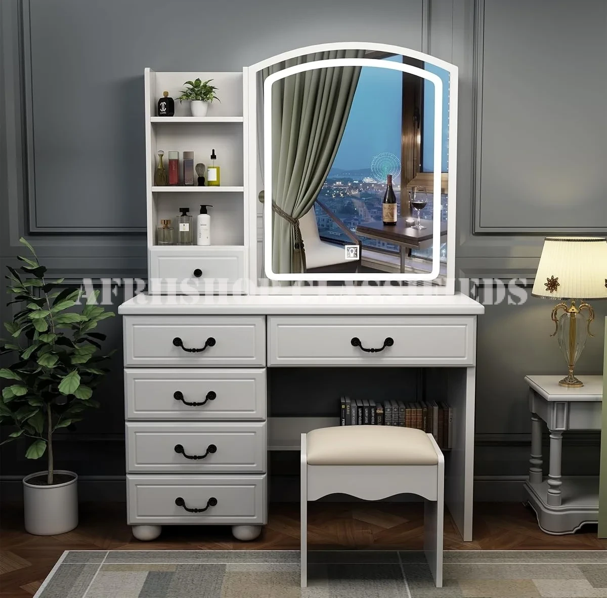 Dressing Tables: Modern Make-Up Dressing Table