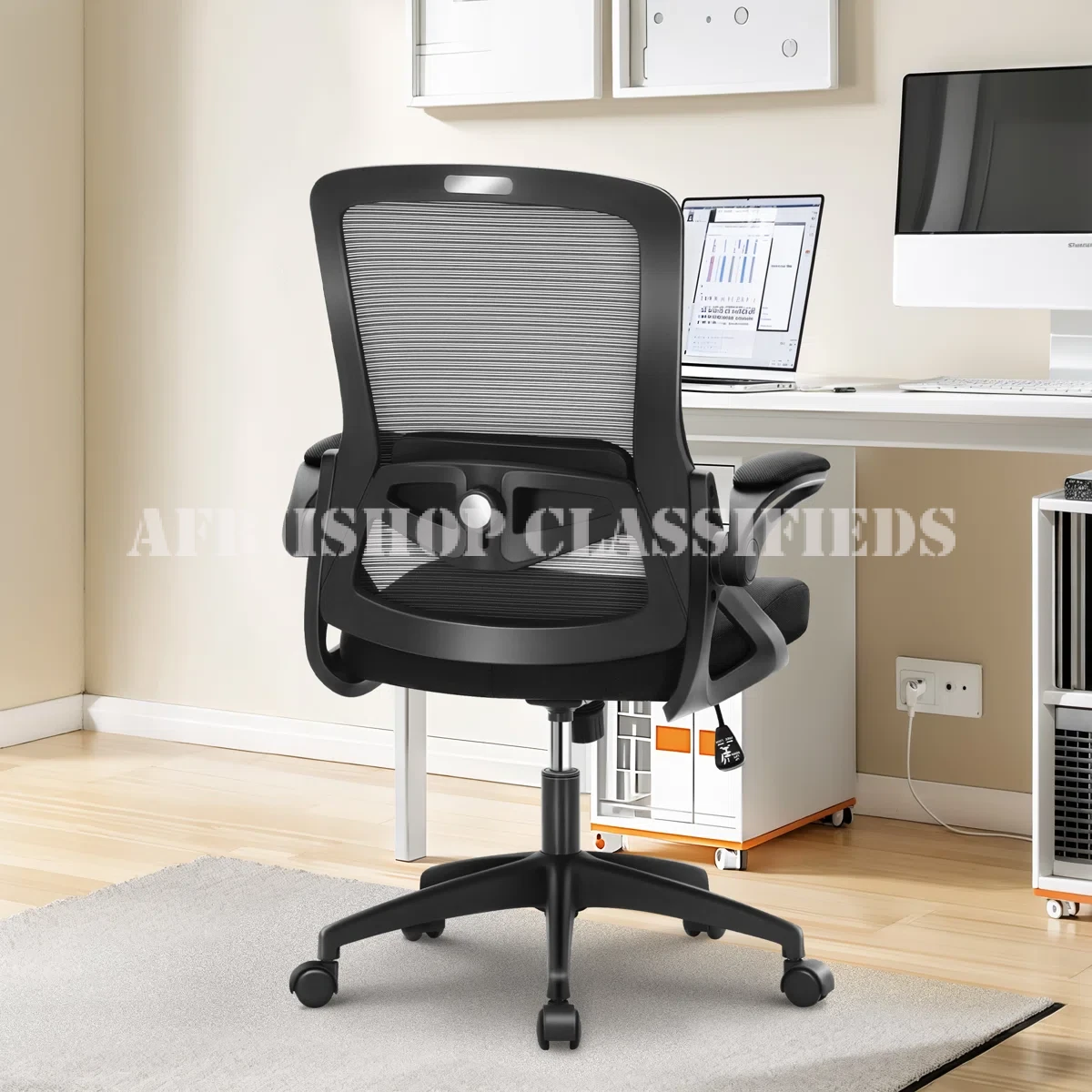 Office Chair; Mesh Midback Ergonomic Office Chair