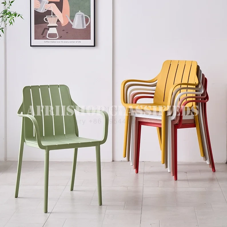 Home Chairs: Stackable Plastic Home Chair