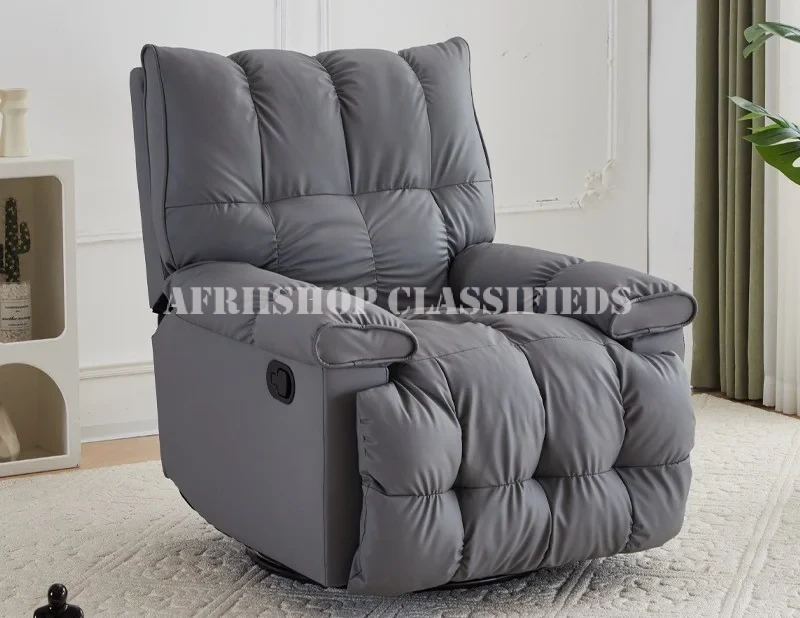 Office chair : Reclining Executive Office Lounge Luxury Chair