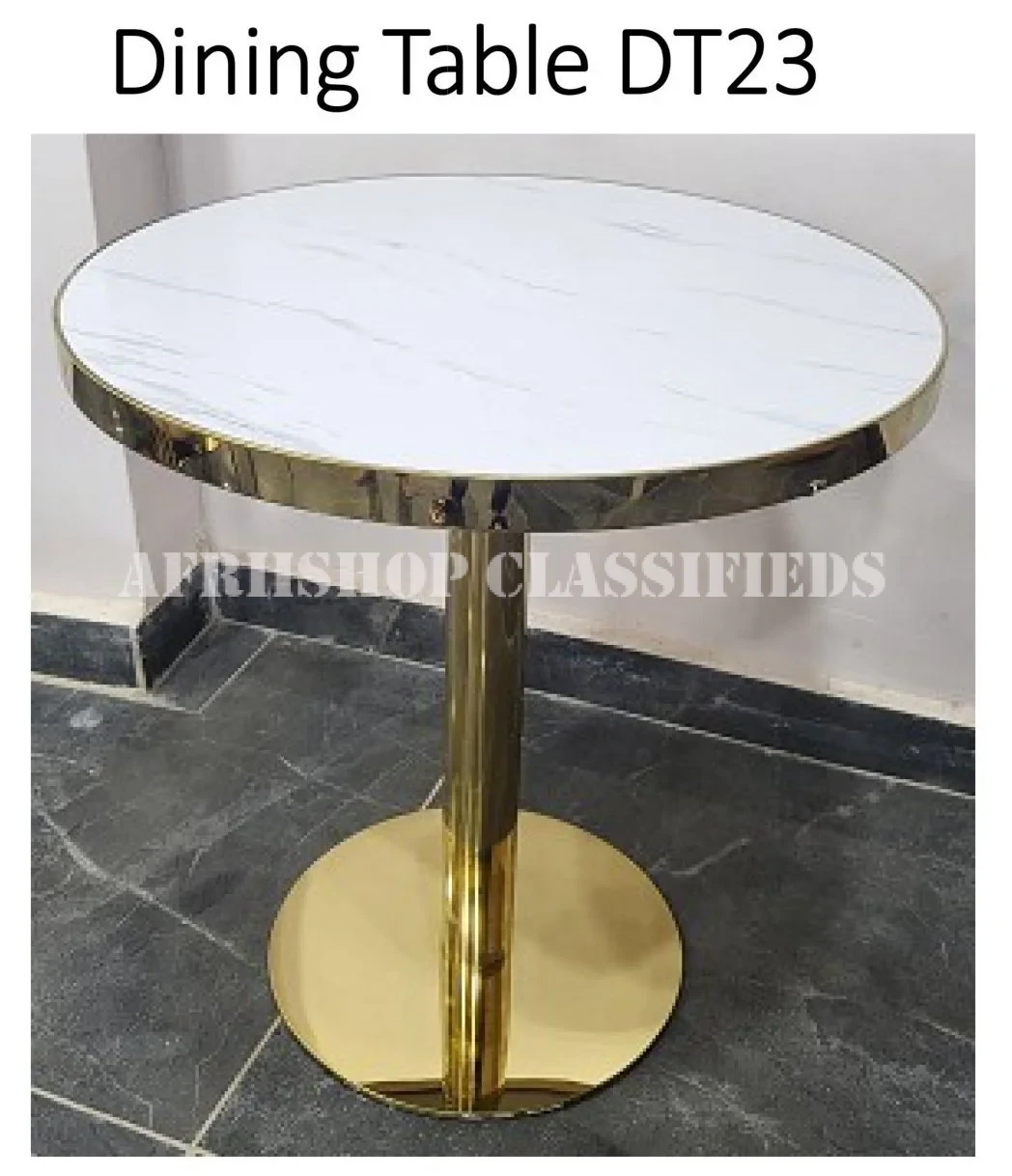 Dining Table; Round Home Dining Table for Restaurant