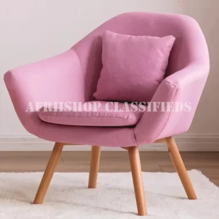 Home Chair; Cozy Fabric Accent Chair for Living Room