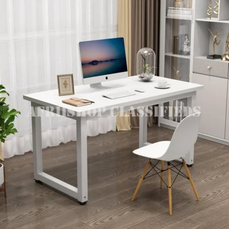 Office Table: White Study Office Table