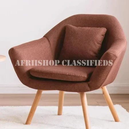 Home Chair; Cozy Fabric Accent Chair for Living Room