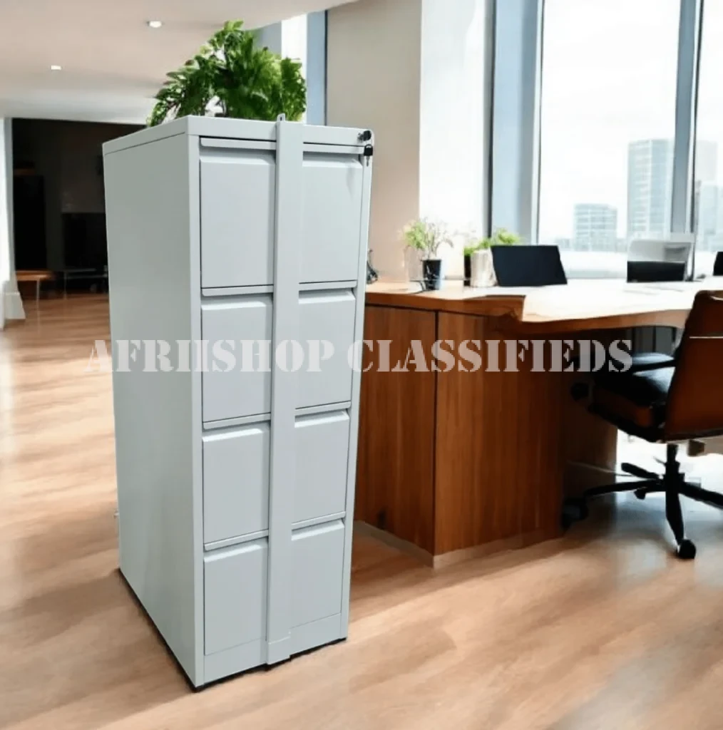 Office Cabinet;4-Drawer Cabinet With Locking Bar