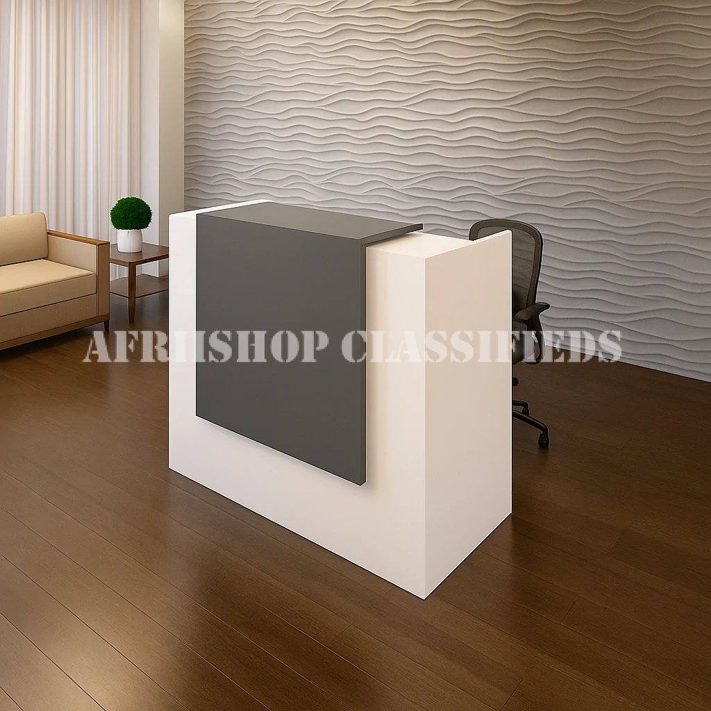 180cm Office Reception Desk Modern Front Counter Workspace Unit