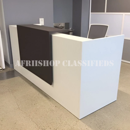 180cm Office Reception Desk Modern Front Counter Workspace Unit