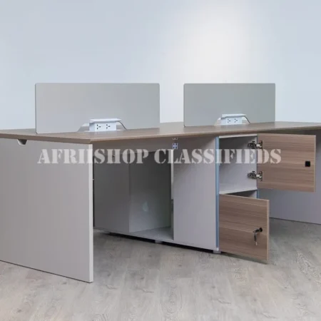 Office Workstation; Executive Four Way Office Workstation