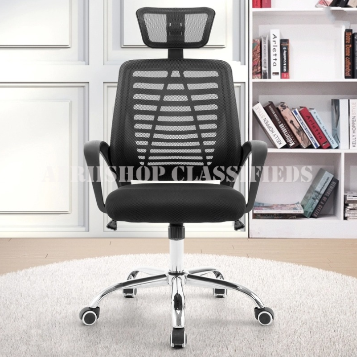 Office Adjustable Mesh Headrest Chair