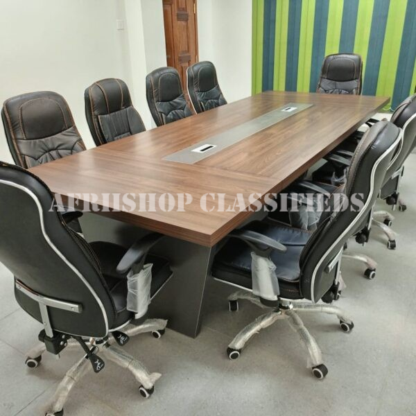 Boardroom Table; 6m Wooden Boardroom Table
