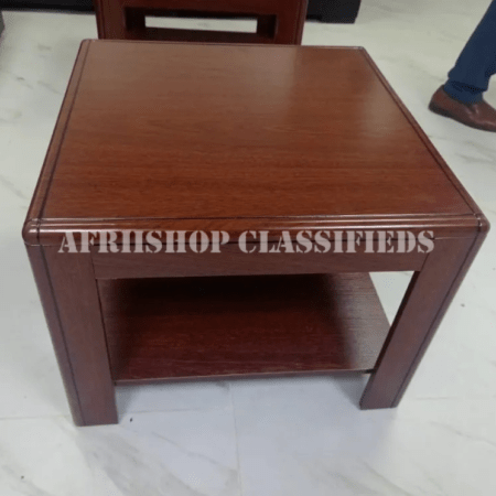 Coffee Table; Wooden Square Coffee Table