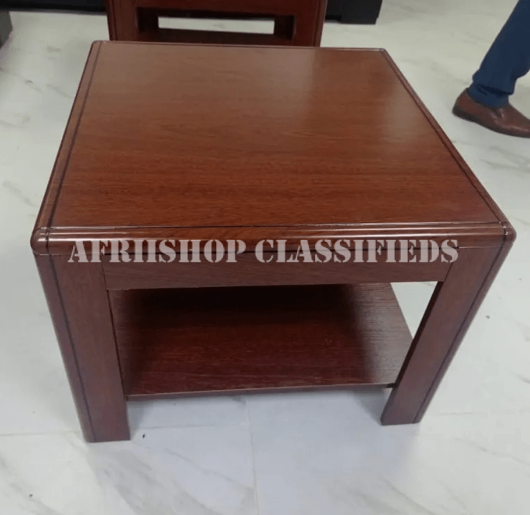 Coffee Table; Wooden Square Coffee Table