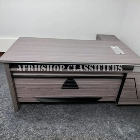 Office Desk: Brown 1.8 Meter Office Desk