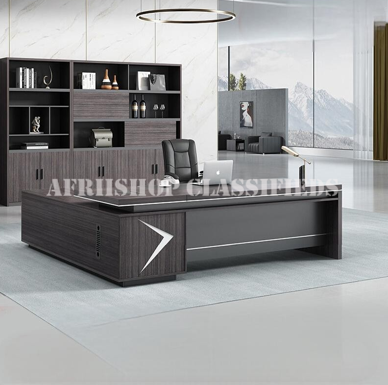 Office Desk;1.8 Metres L-Shaped Office Suit Desk