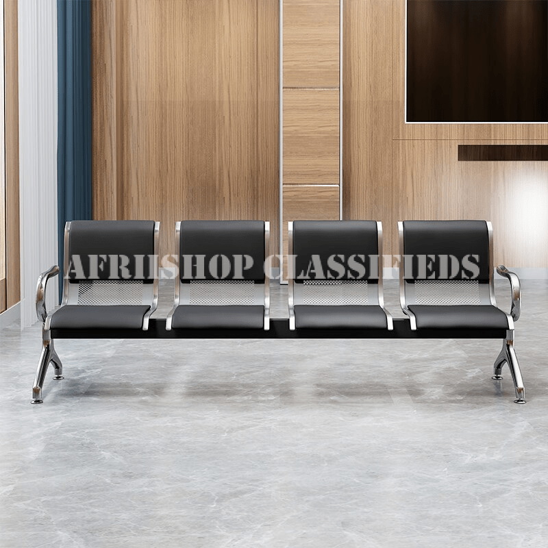 Office Bench;4-Link Office Reception Waiting Bench