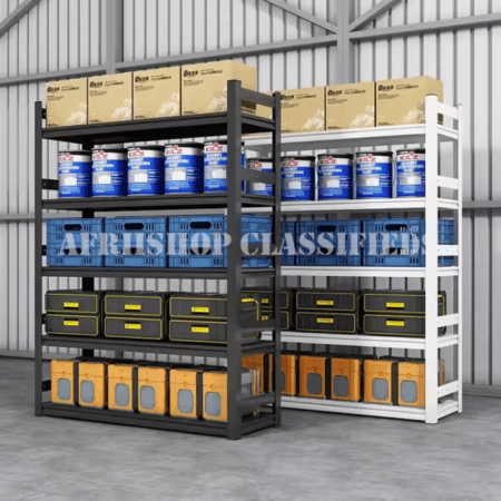 Office Bookshelf: 5 Tier Black Office Bookshelf