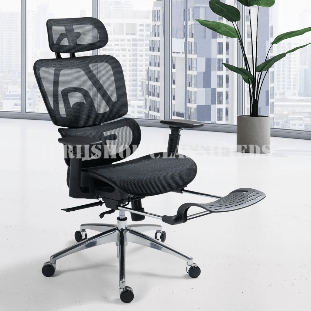 Office Chair;Ergonomic Office Chair With Footrest