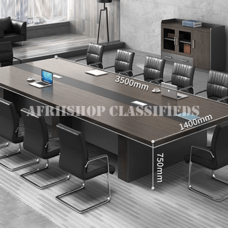 Boardroom Table; 6m Wooden Boardroom Table