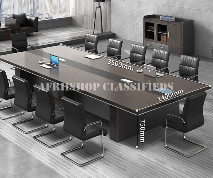 Boardroom Table; 6m Wooden Boardroom Table