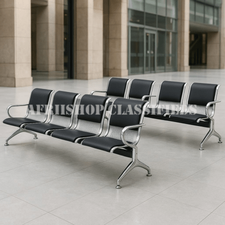 Office Bench;4-Link Office Reception Waiting Bench