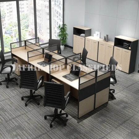 Office workstation : 6-Seater Office Workstation