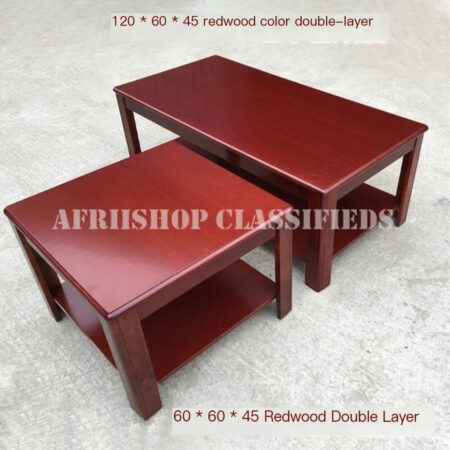Coffee Table : Mahogany Red Coffee Table