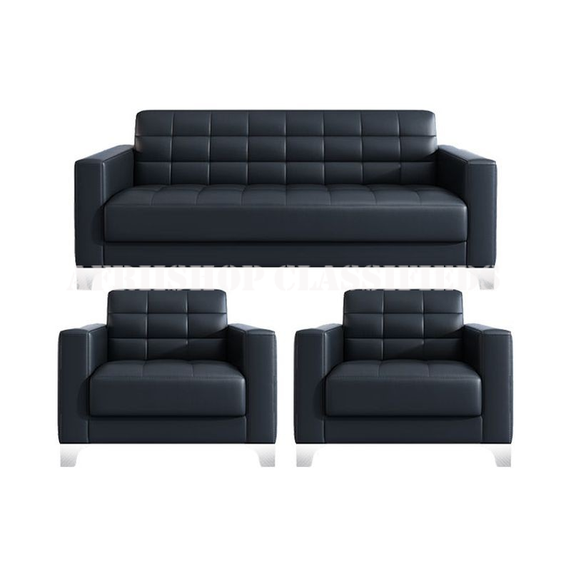 Office Sofa;5-Seater Executive Leather Sofa