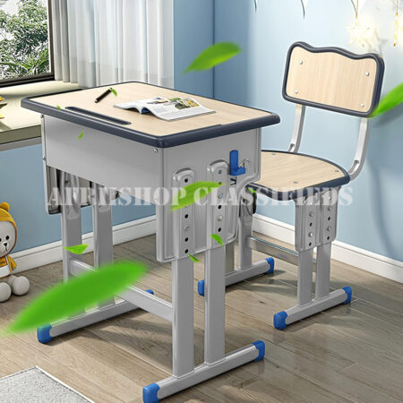 Kids Furniture:Kids Desk & Chair Set (Adjustable)