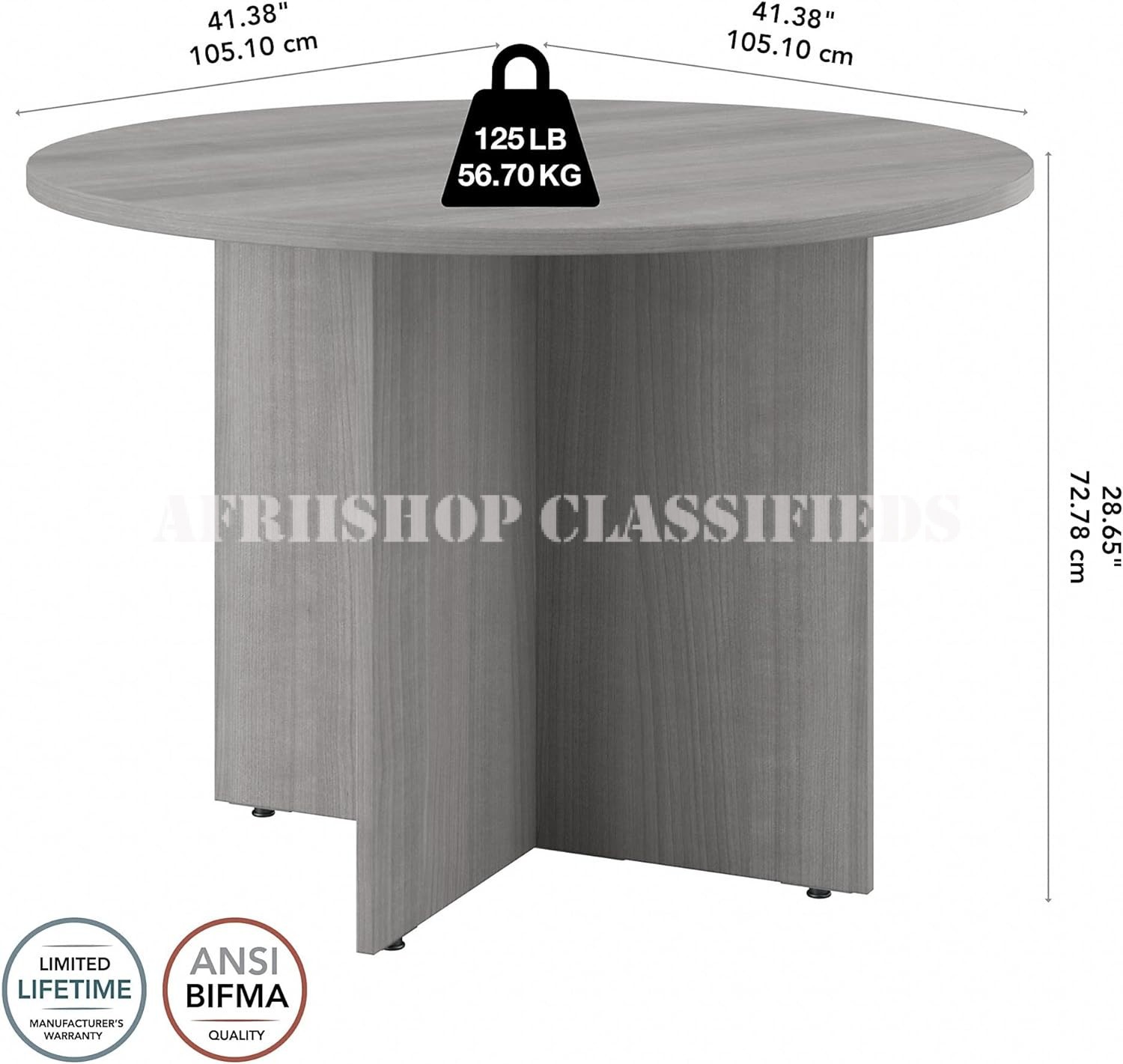 Conference Table : Round 1.2 Meter Conference Table