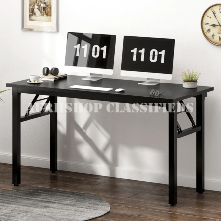 Office Table;1.6m Wooden Foldable Table