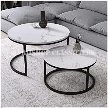 Marble Nesting Coffee Table