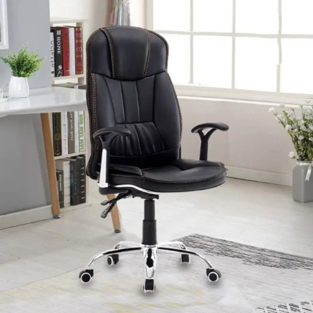 Office Chair : Executive Office Leather Chair