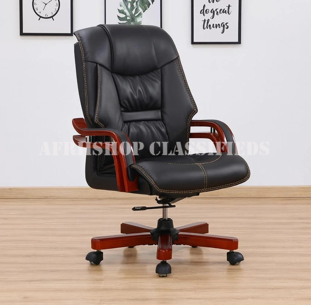 Executive Leather Office Seat