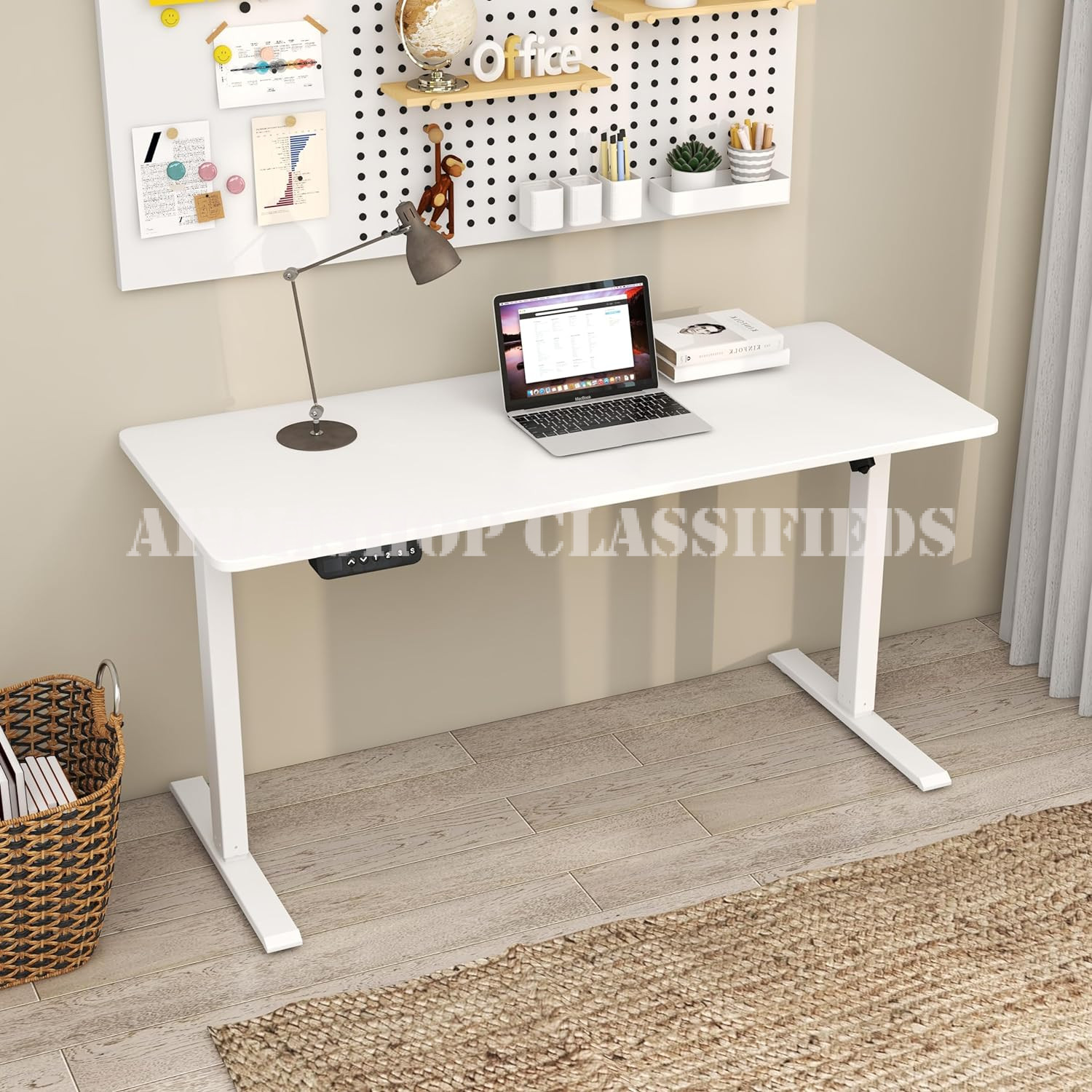 Standing Desk; 160Cm Height Adjustable Electric Standing Desk